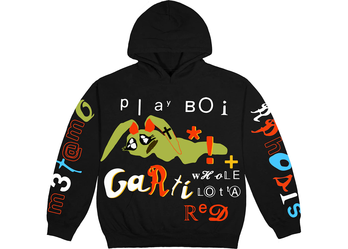 Playboi Carti x CPFM 4 WLR M3tamorphosis Hoodie Black