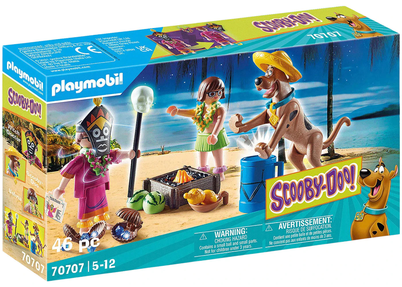 Playmobil SCOOBY-DOO! Adventure with Witch Doctor Set 70707