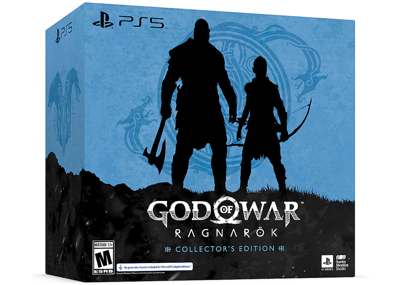 Playstation God of War Ragnarök Collector's Edition Video Game Bundle