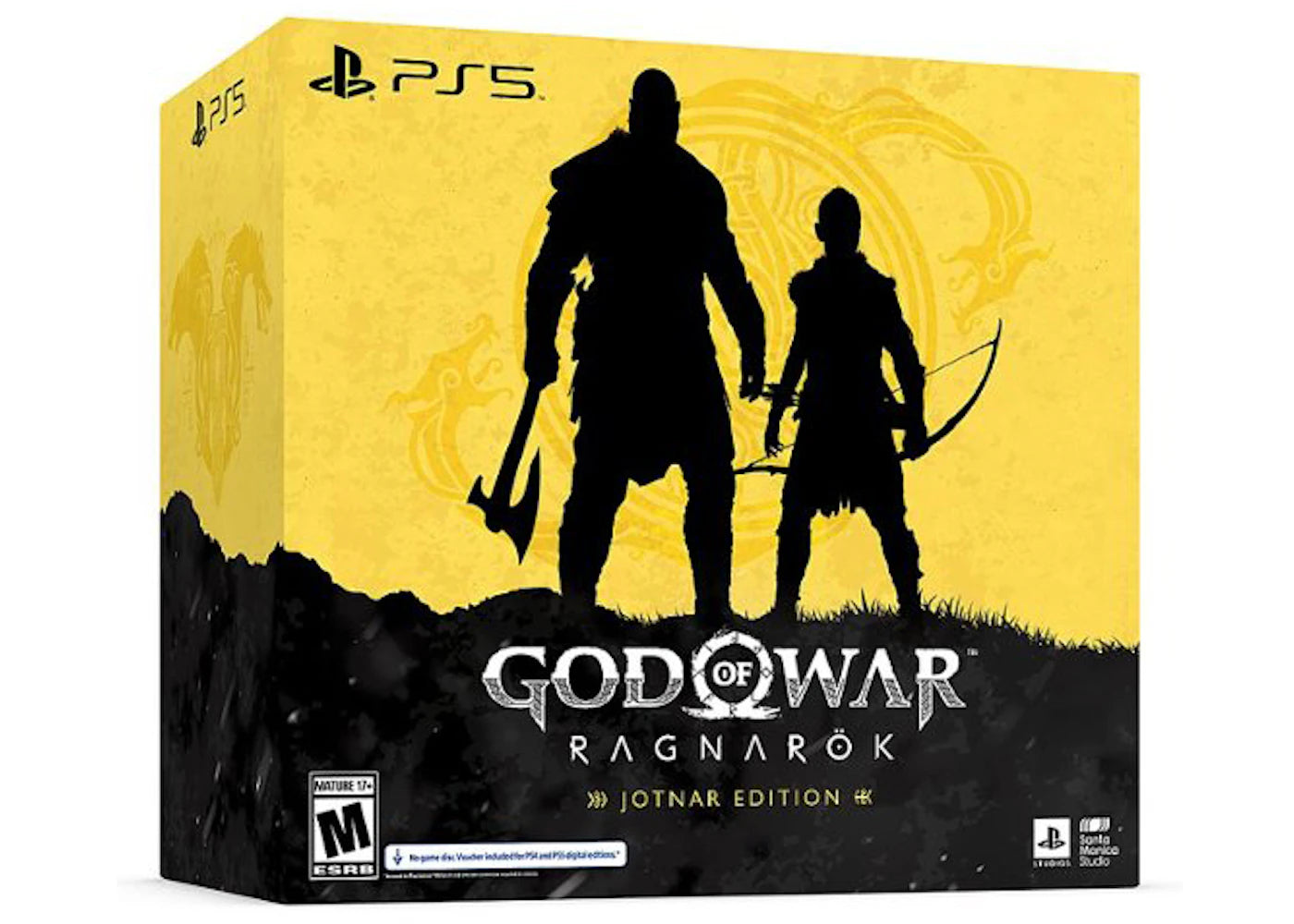 Playstation God of War Ragnarök Jötnar Edition Video Game Bundle