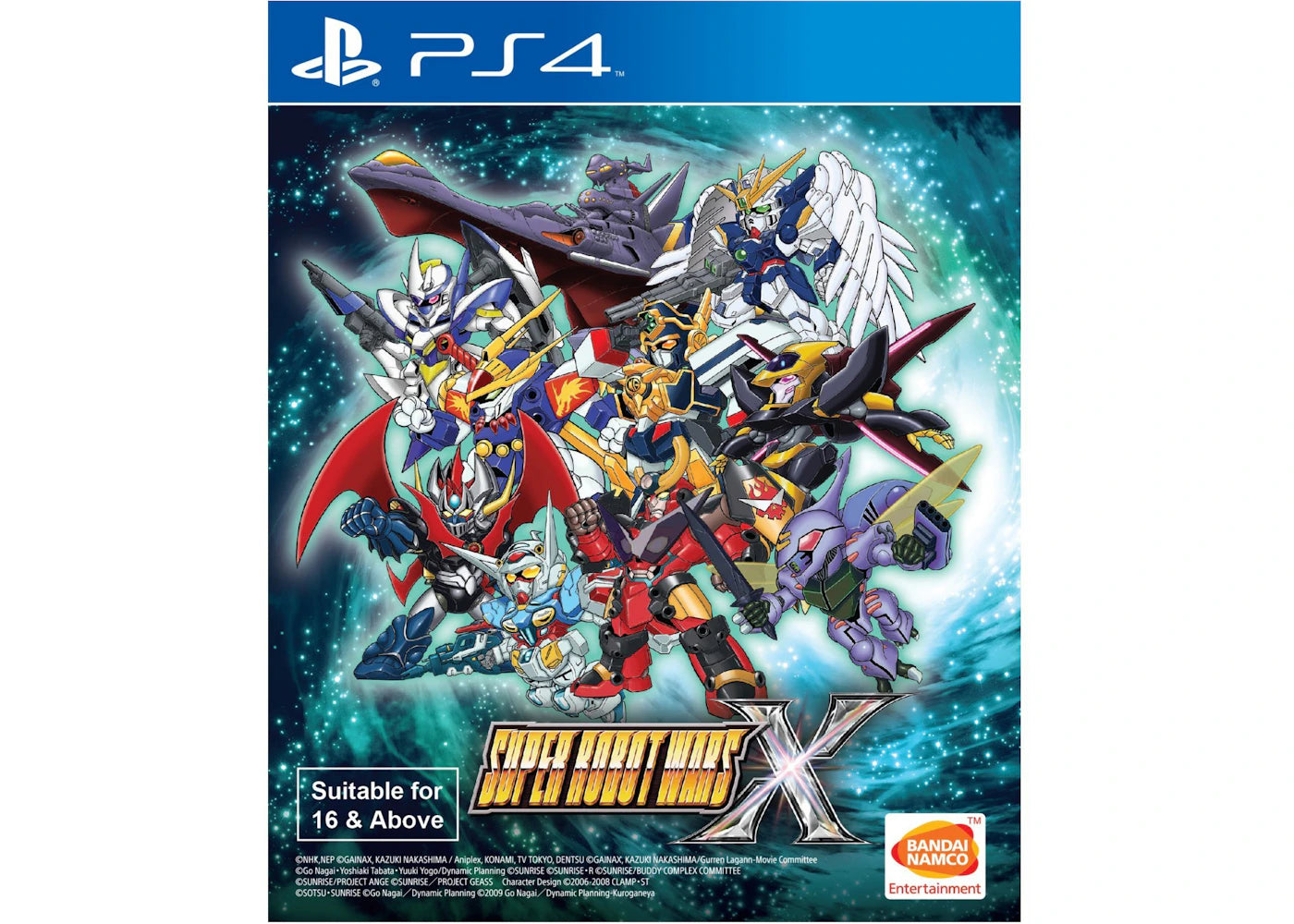 Playstation PS4 Super Robot Wars X Video Game