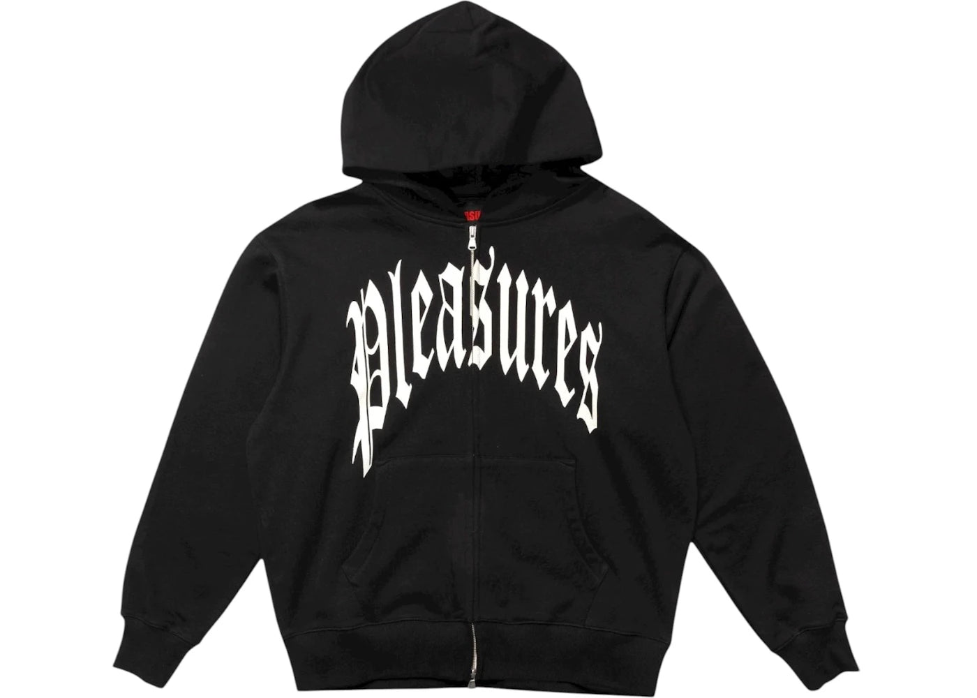 Pleasures Twitch Zip Hoodie Black
