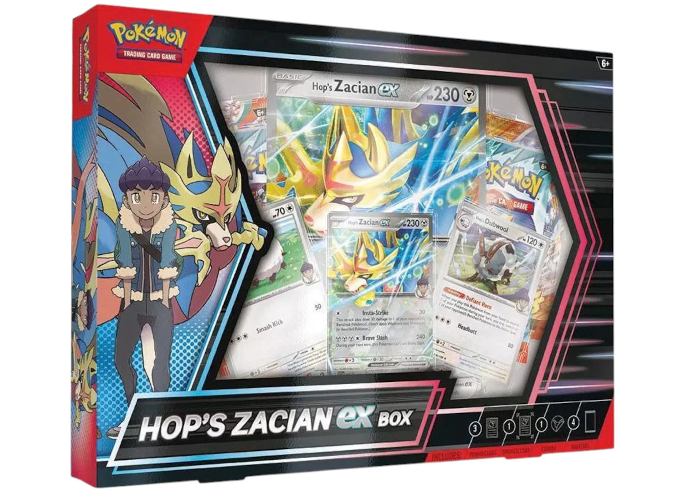 Pokémon Hop's Zacian EX Box