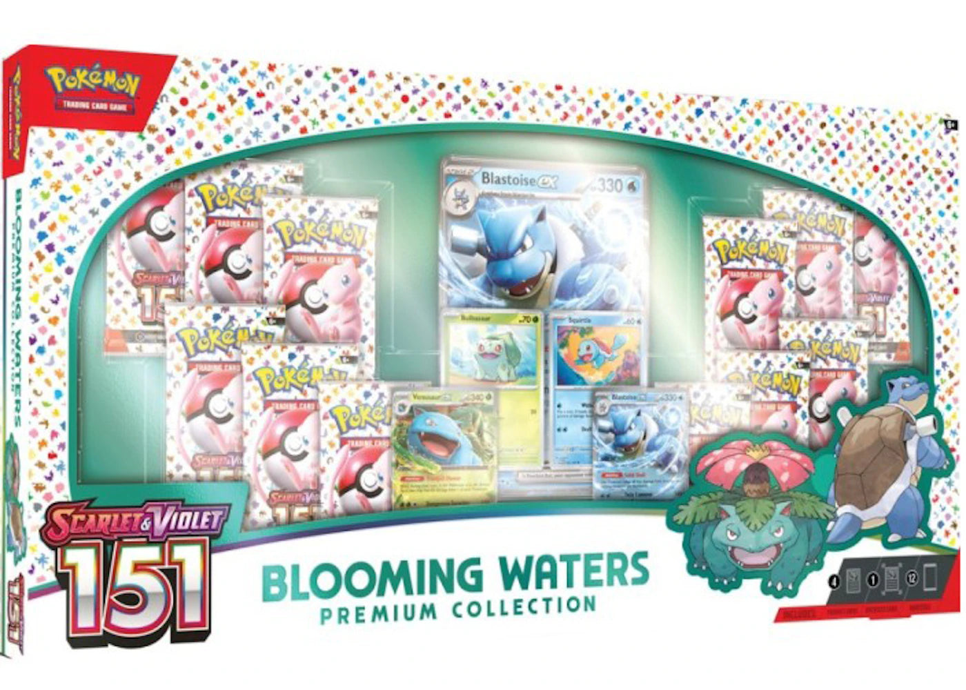 Pokémon Scarlet & Violet 151 Blooming Waters Premium Collection Box