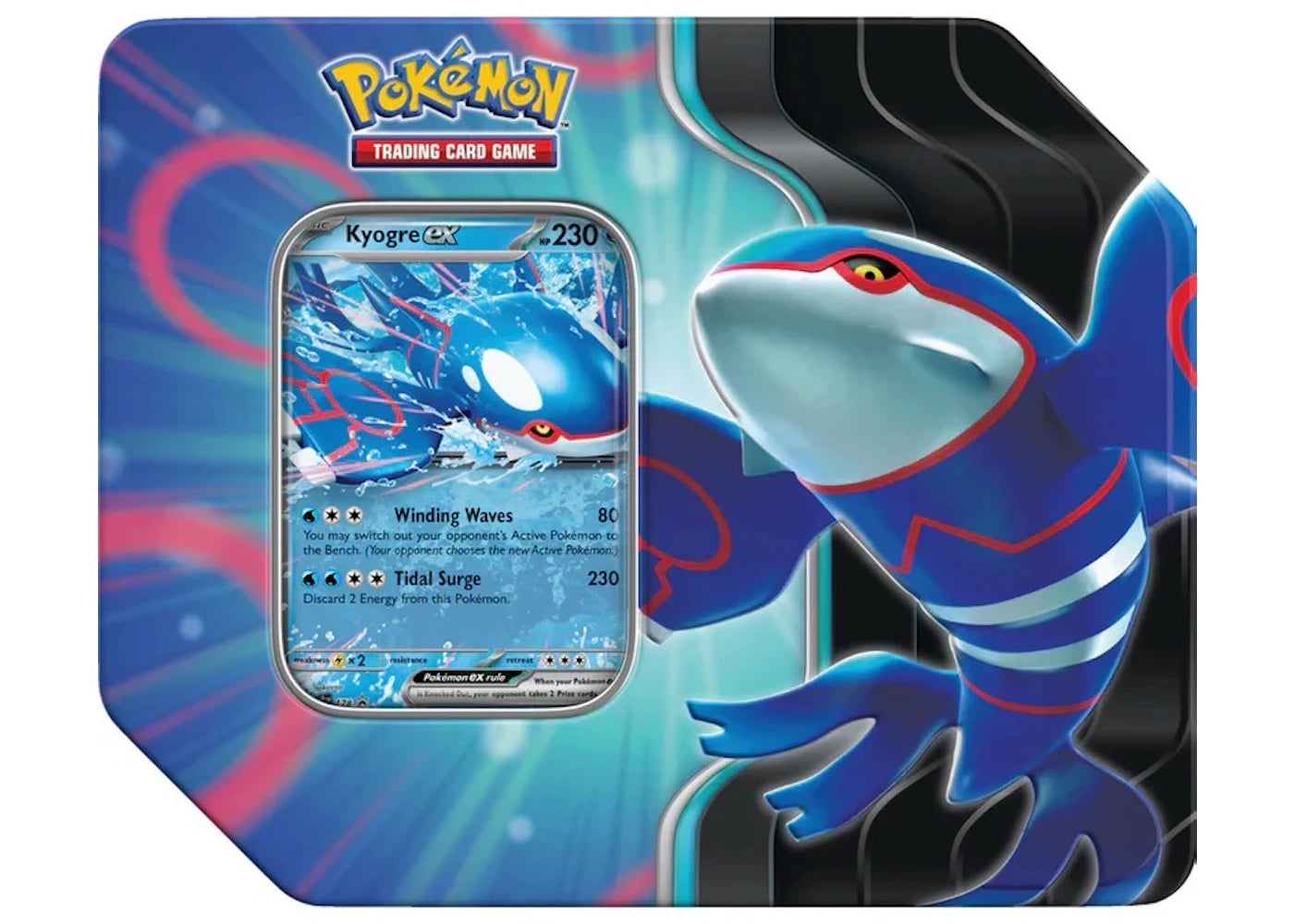 Pokèmon Scarlet & Violet Azure Legends Kyogre ex Tin