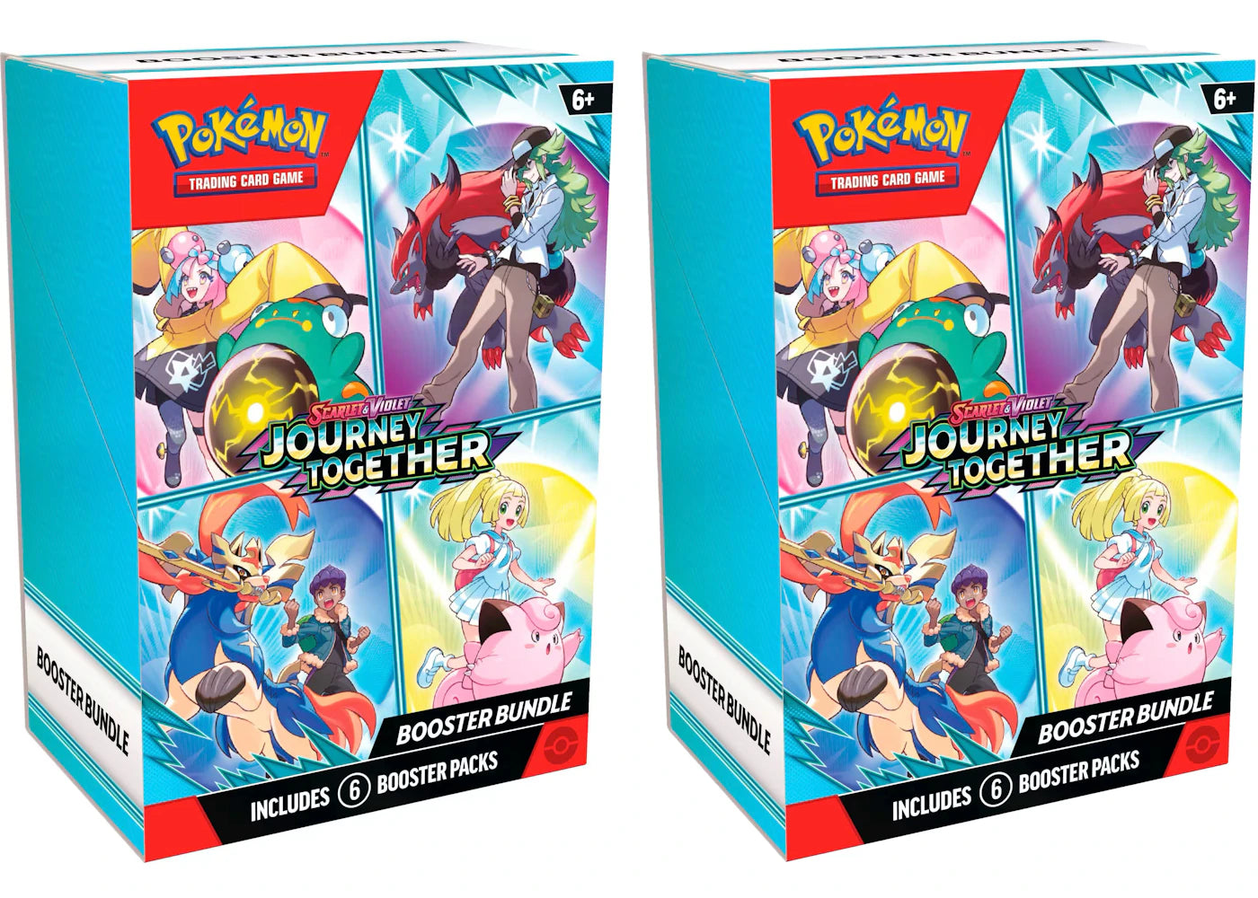 Pokémon Scarlet Violet Journey Together Booster Bundle 2x Lot