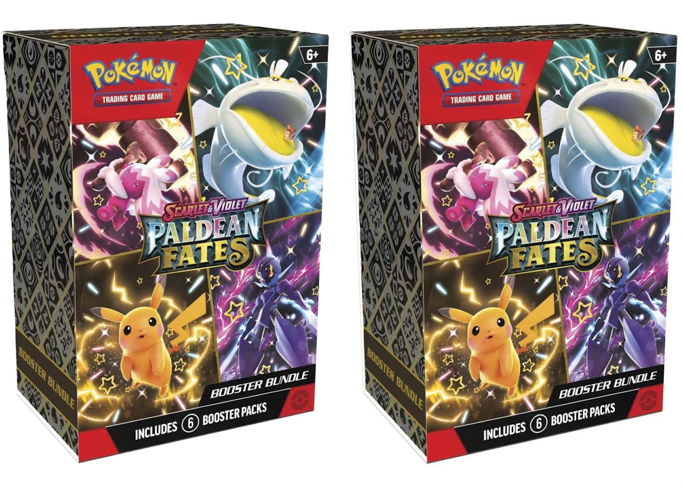 Pokémon Scarlet & Violet Paldean Fates Booster Bundle 2x Lot