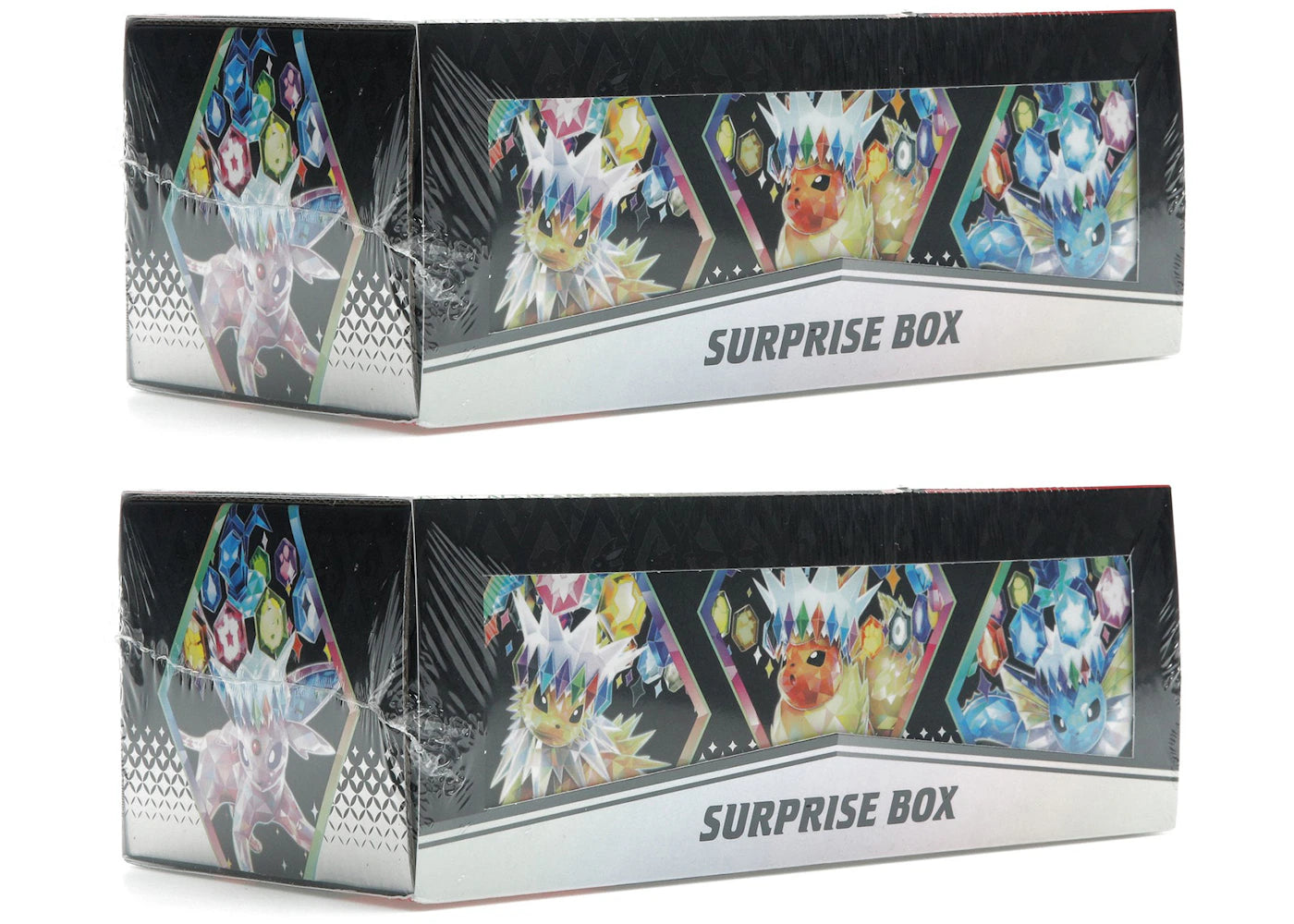 Pokémon Scarlet & Violet Prismatic Evolutions Surprise Box 2x Lot