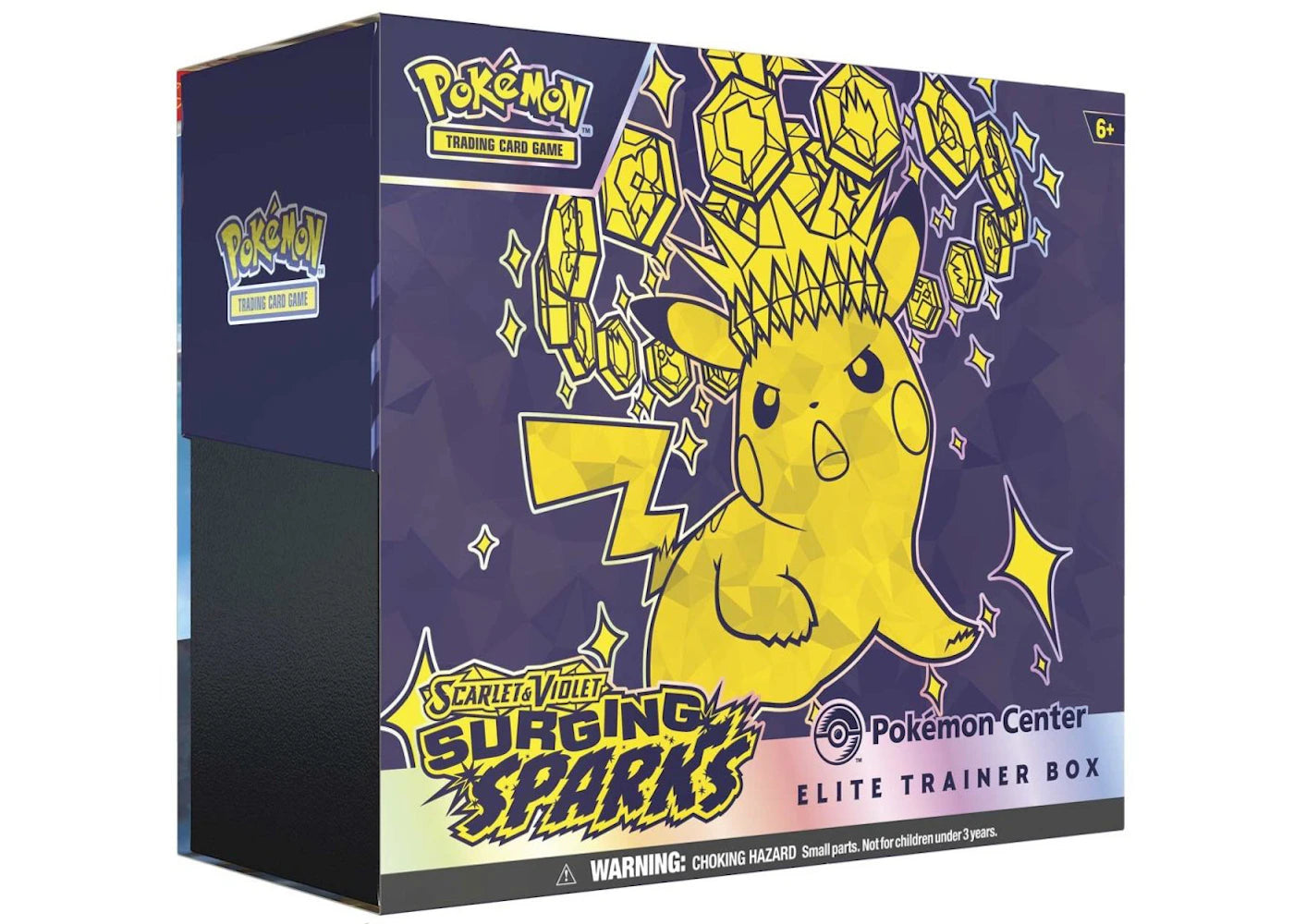 Pokémon Scarlet & Violet Surging Sparks Pokemon Center Elite Trainer Box