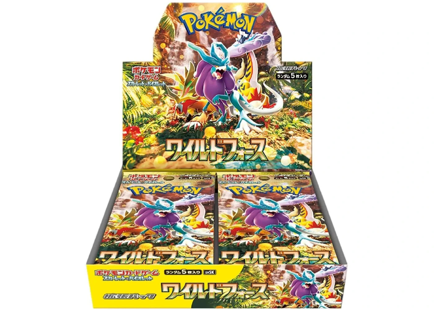 Pokémon Scarlet & Violet Wild Force Booster Box (Japanese)