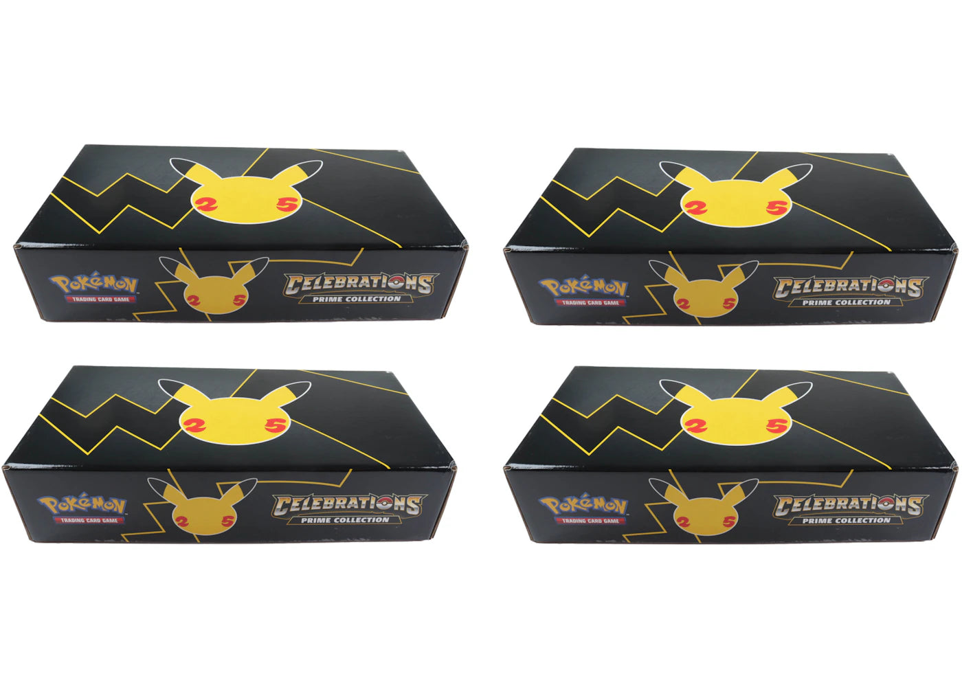 Pokémon TCG 25th Anniversary Celebrations Prime Collection Box 4x Lot