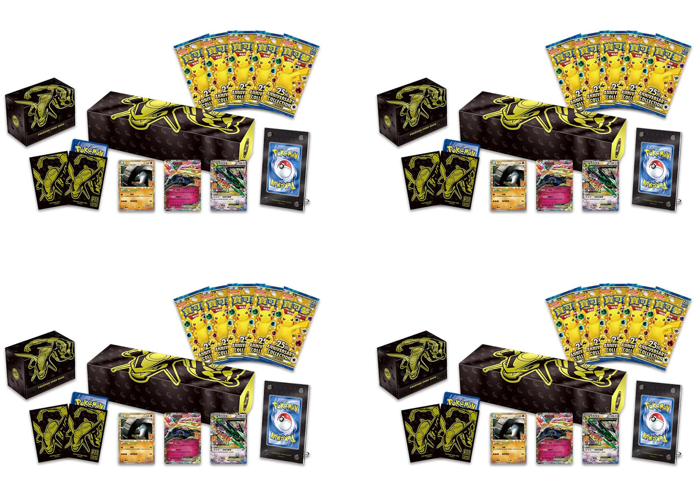 Pokémon TCG 25th Anniversary Collection Rayquaza Box (Traditional Chinese) 4x Lot