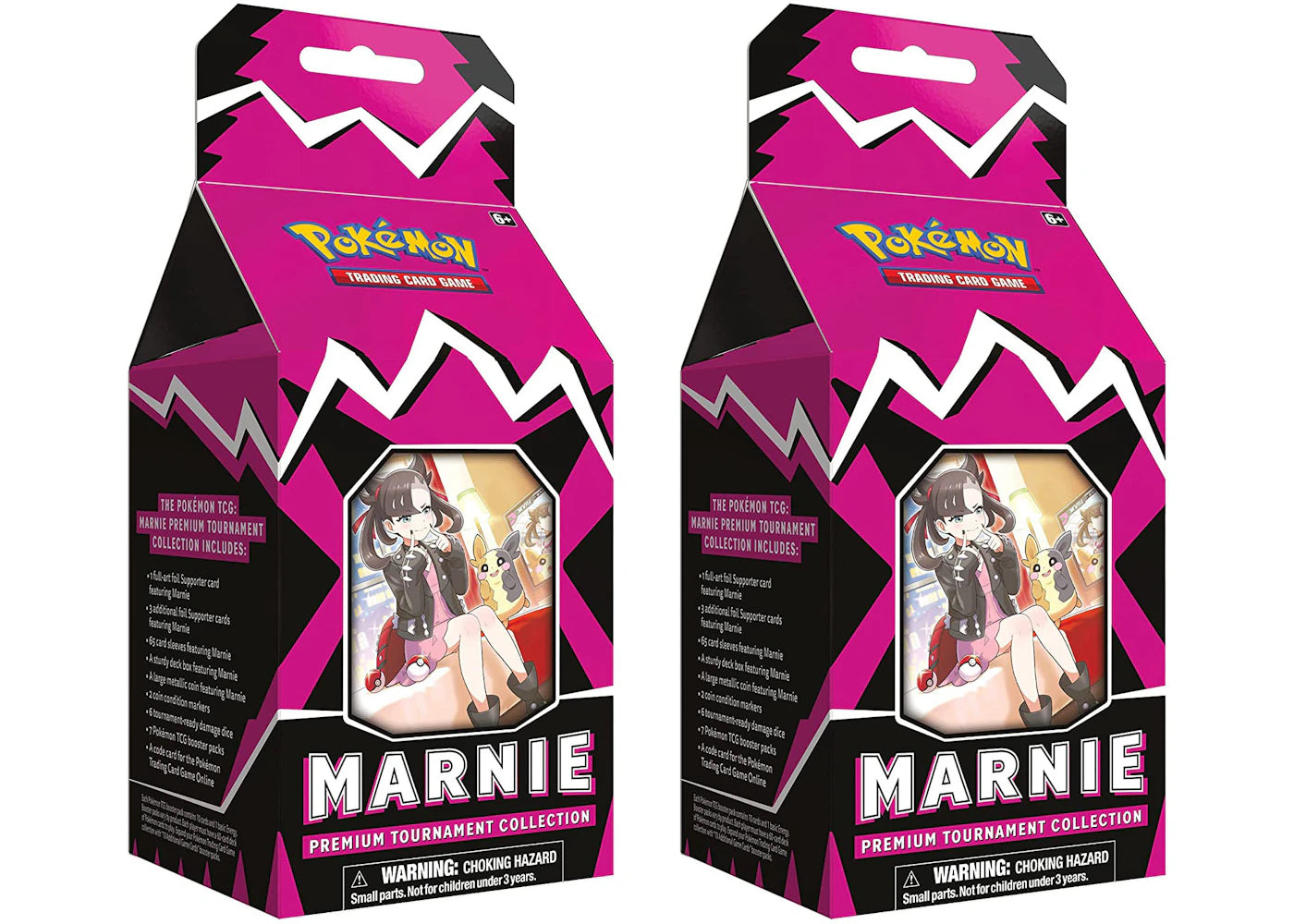 Pokémon TCG Marnie Premium Tournament Collection Box 2x Lot