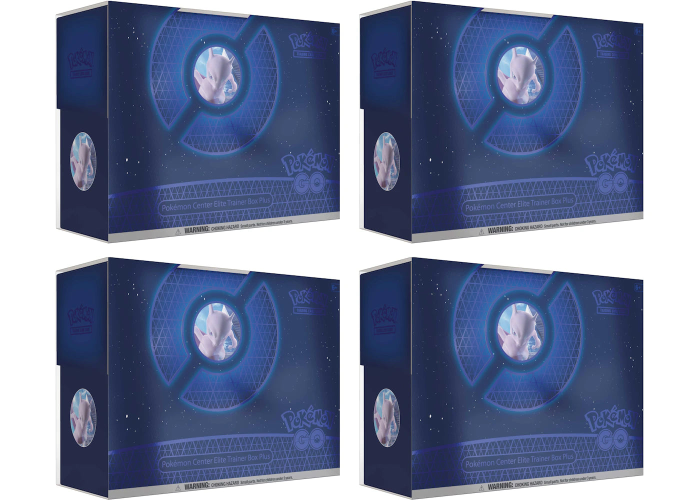 Pokémon TCG Pokémon GO Pokémon Center Elite Trainer Box Plus 4x Lot