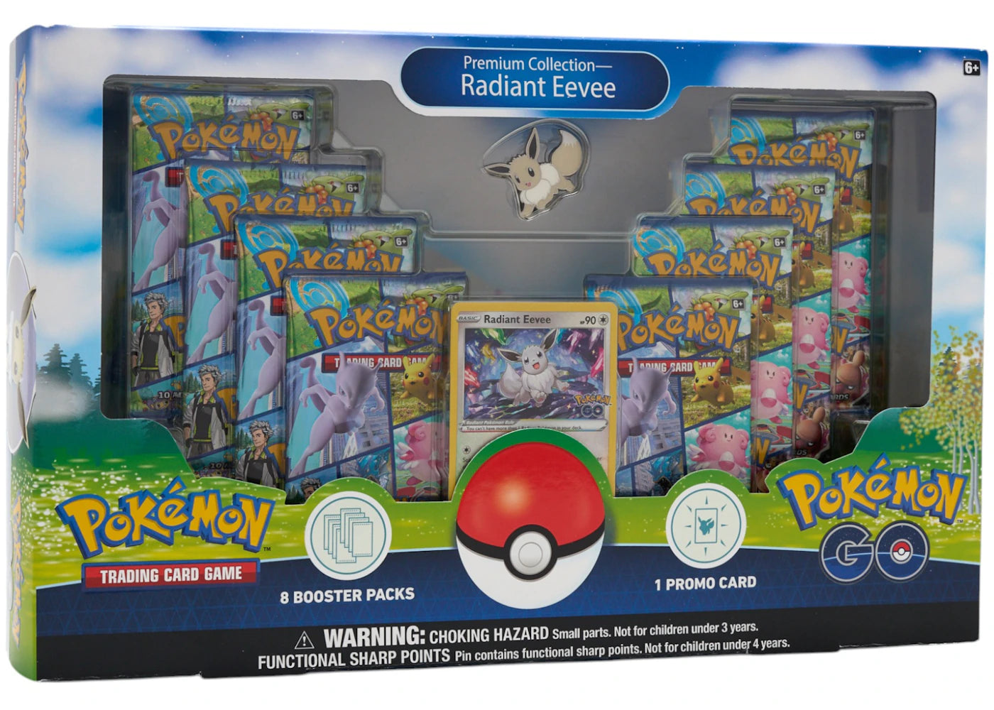 Pokémon TCG Pokémon GO Radiant Eevee Premium Collection Box