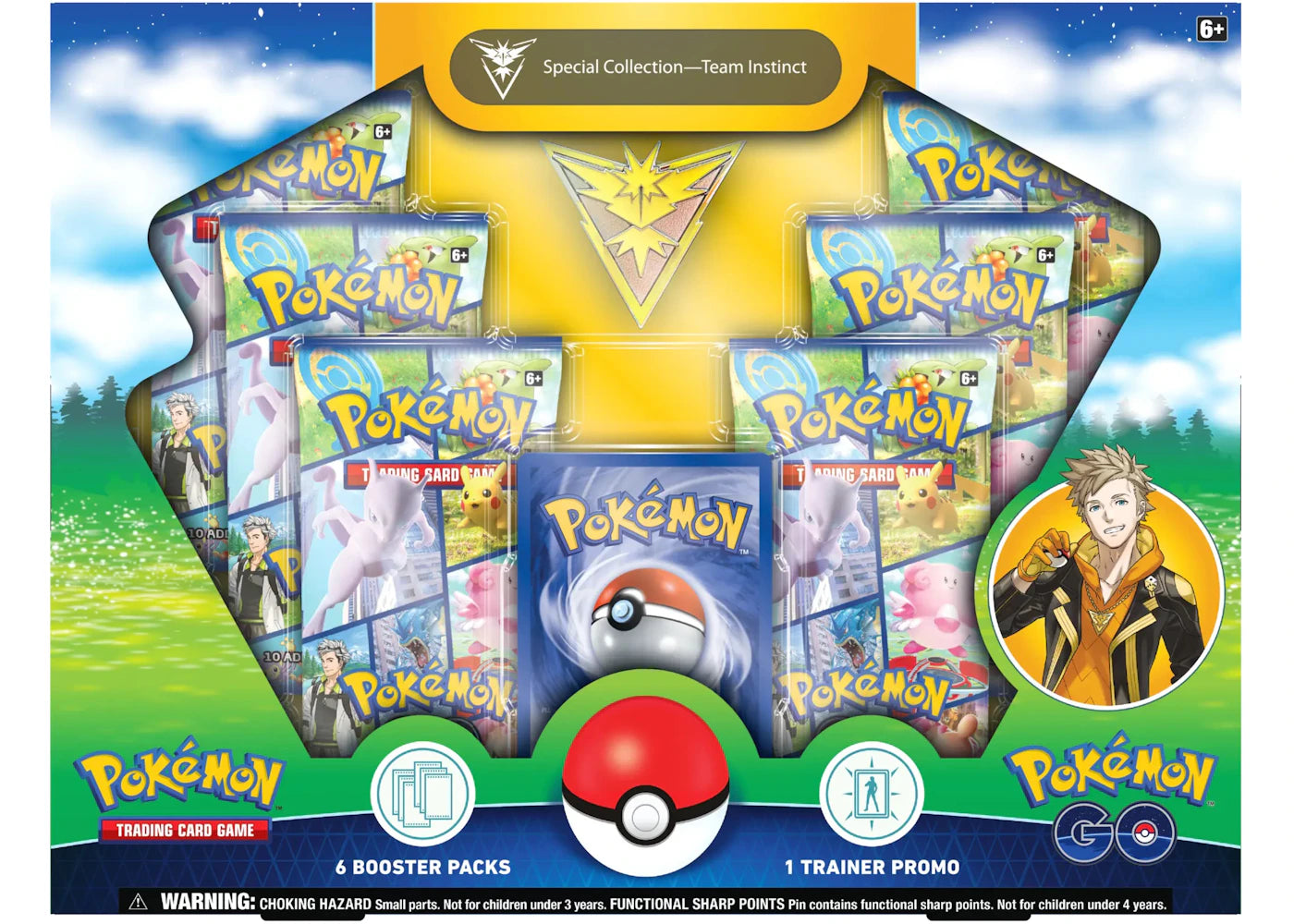 Pokémon TCG Pokémon GO Special Collection Team Instinct Box – Side Kicks