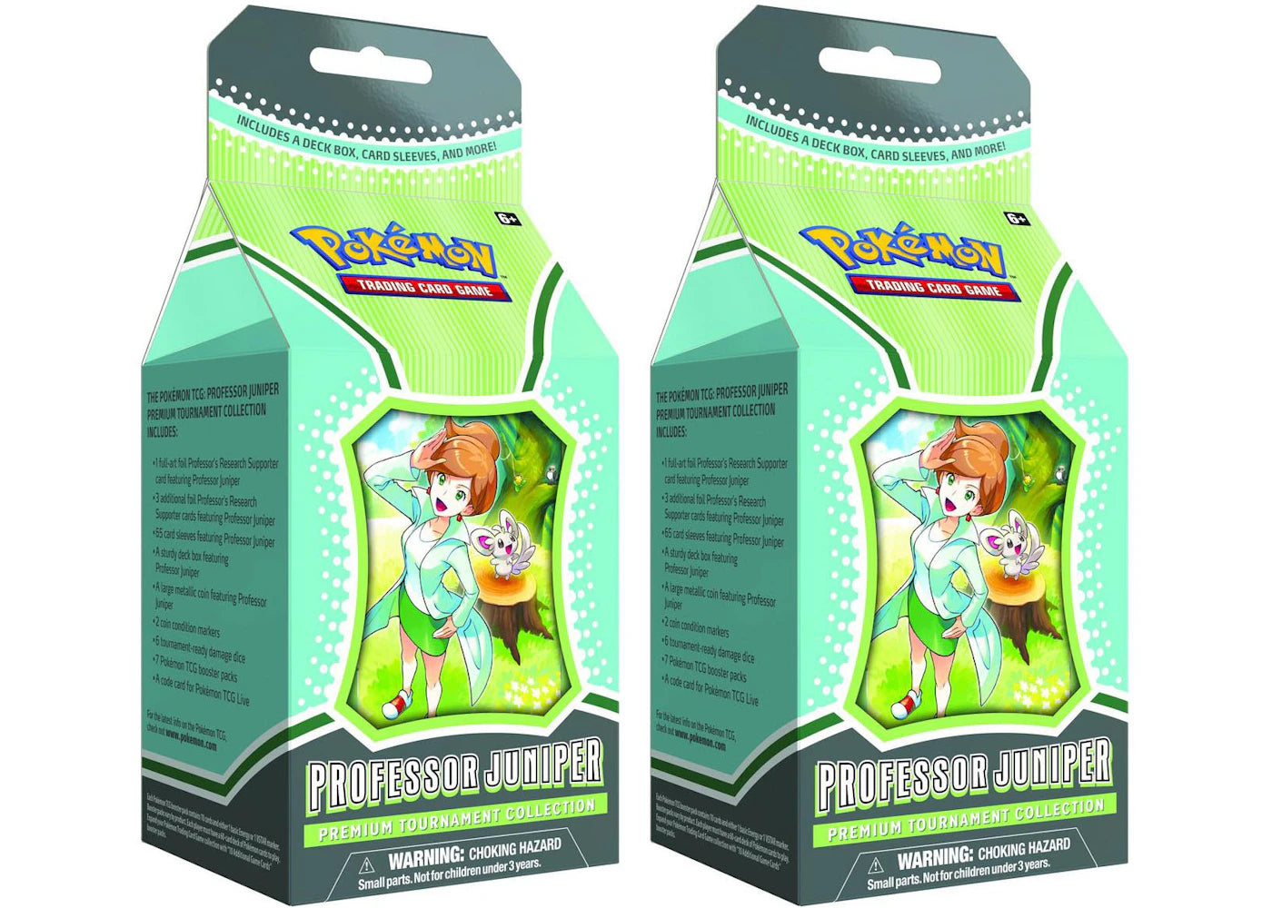 Pokémon TCG Professor Juniper Premium Tournament Collection Box 2x Lot