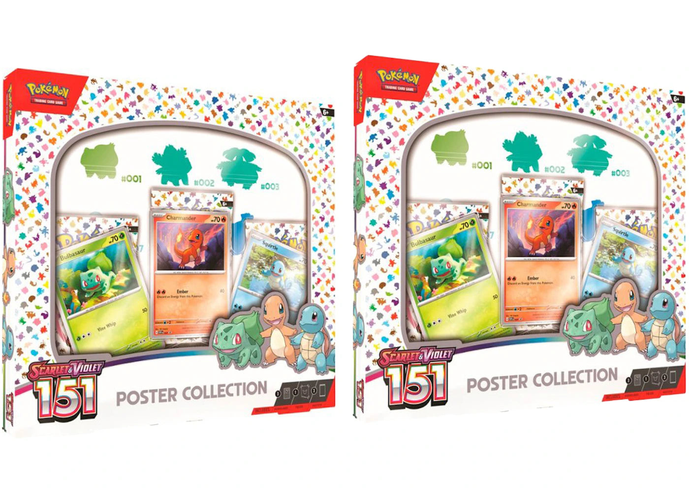 Pokémon TCG Scarlet & Violet 151 Poster Collection 2x Lot