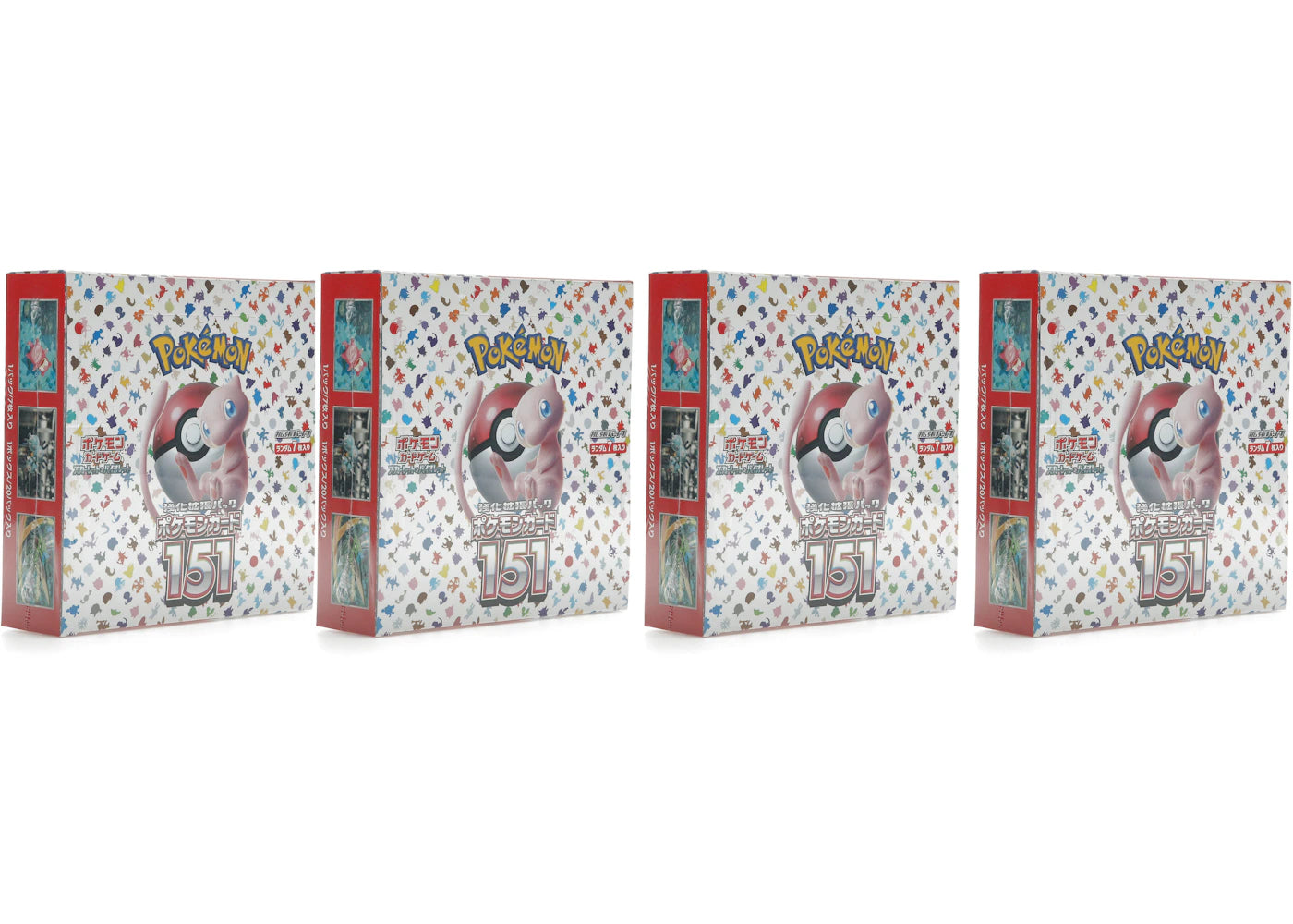 Pokémon TCG Scarlet & Violet 151 Enhanced Expansion Pack (Japanese) 4x Lot