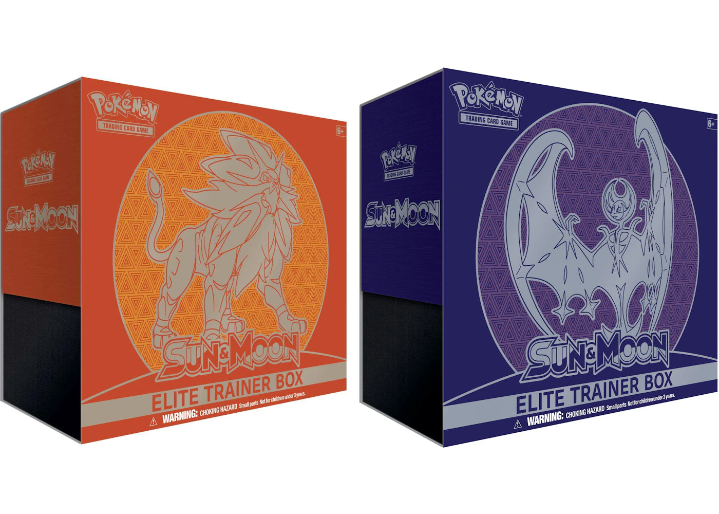 Pokémon TCG Sun & Moon Solgaleo/Lunala Elite Trainer Box 2x Bundle