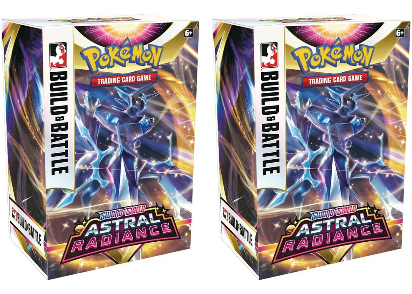 Pokémon TCG Sword & Shield Astral Radiance Build and Battle Box 2x Lot