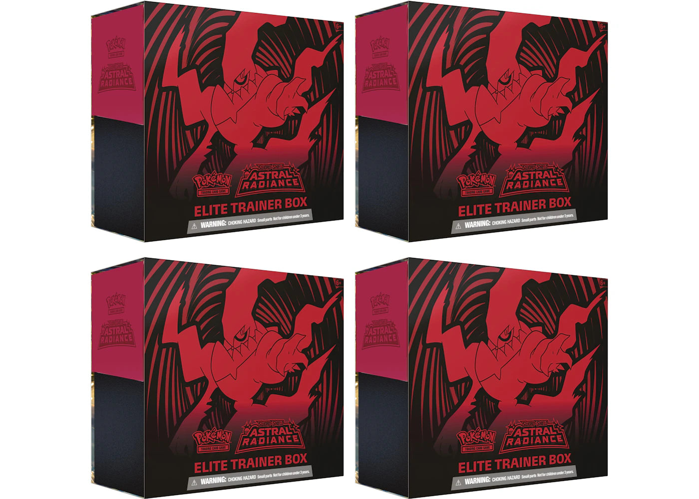 Pokémon TCG Sword & Shield Astral Radiance Elite Trainer Box 4x Lot