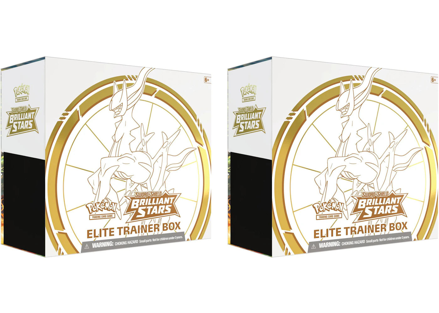 Pokémon TCG Sword & Shield Brilliant Stars Elite Trainer Box 2x Lot