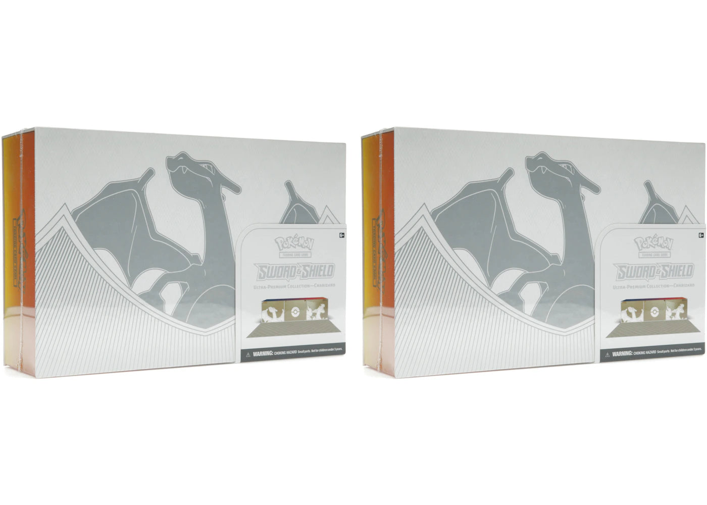 Pokemon TCG Sword & Shield Charizard Ultra-Premium Collection Box 2x Lot