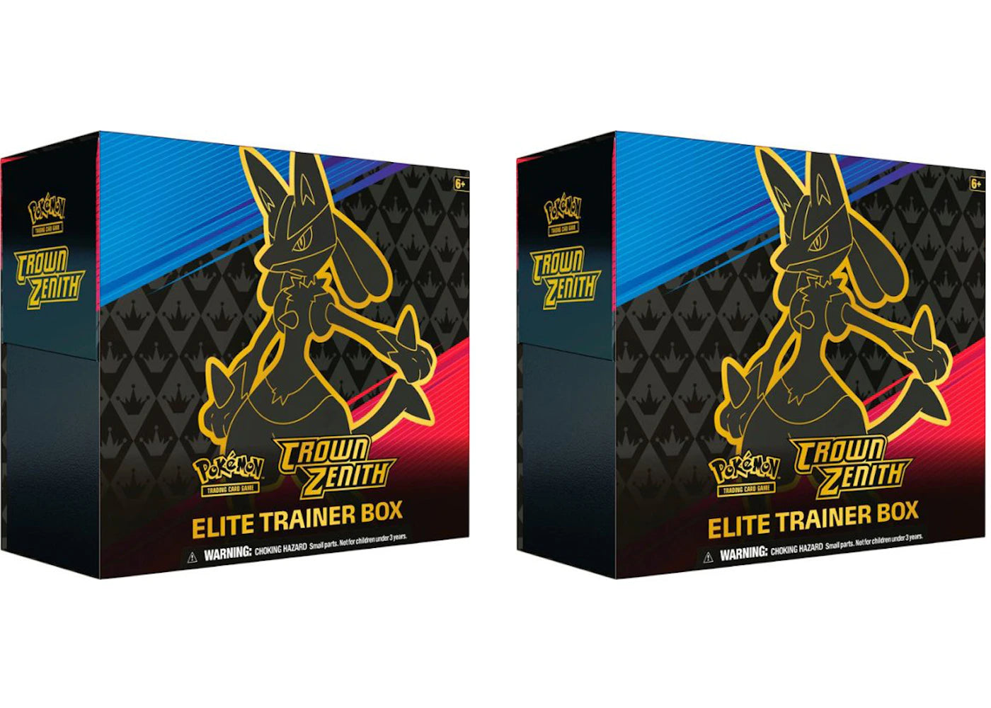 Pokémon TCG Sword & Shield Crown Zenith Elite Trainer Box 2x Lot