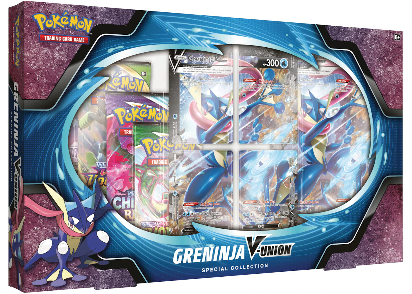 Pokémon TCG Sword & Shield Greninja V-UNION Special Collection Box