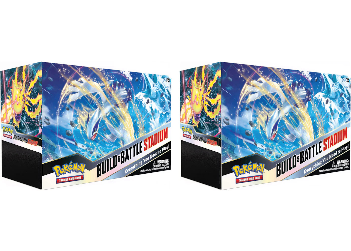 Pokémon TCG Sword & Shield Silver Tempest Build & Battle Stadium 2x Lot