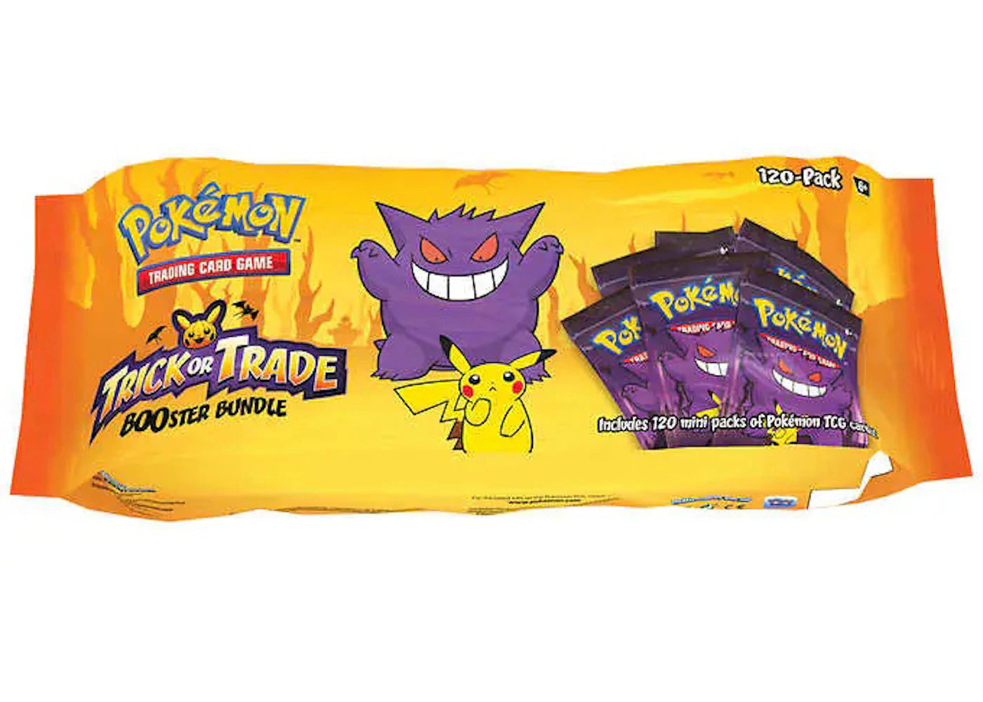Pokémon TCG Trick or Trade Halloween Booster Bundle (120 Packs)