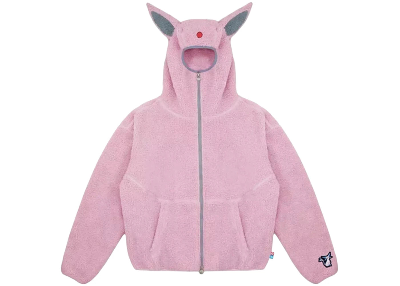 Pokemon x Vandy The Pink Espeon Fleece Jacket Pink