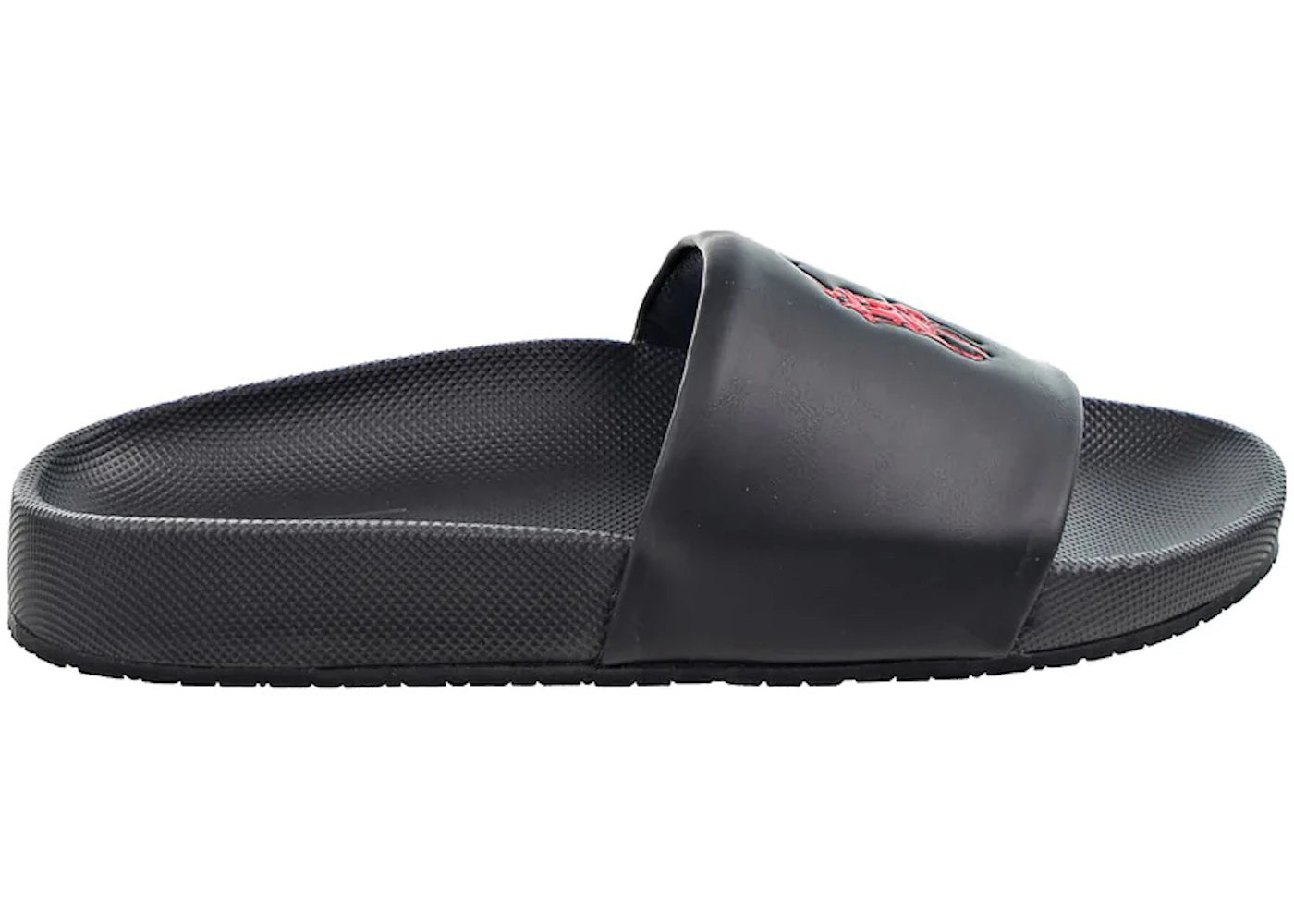 Polo Ralph Lauren Cayson Slide Black Red