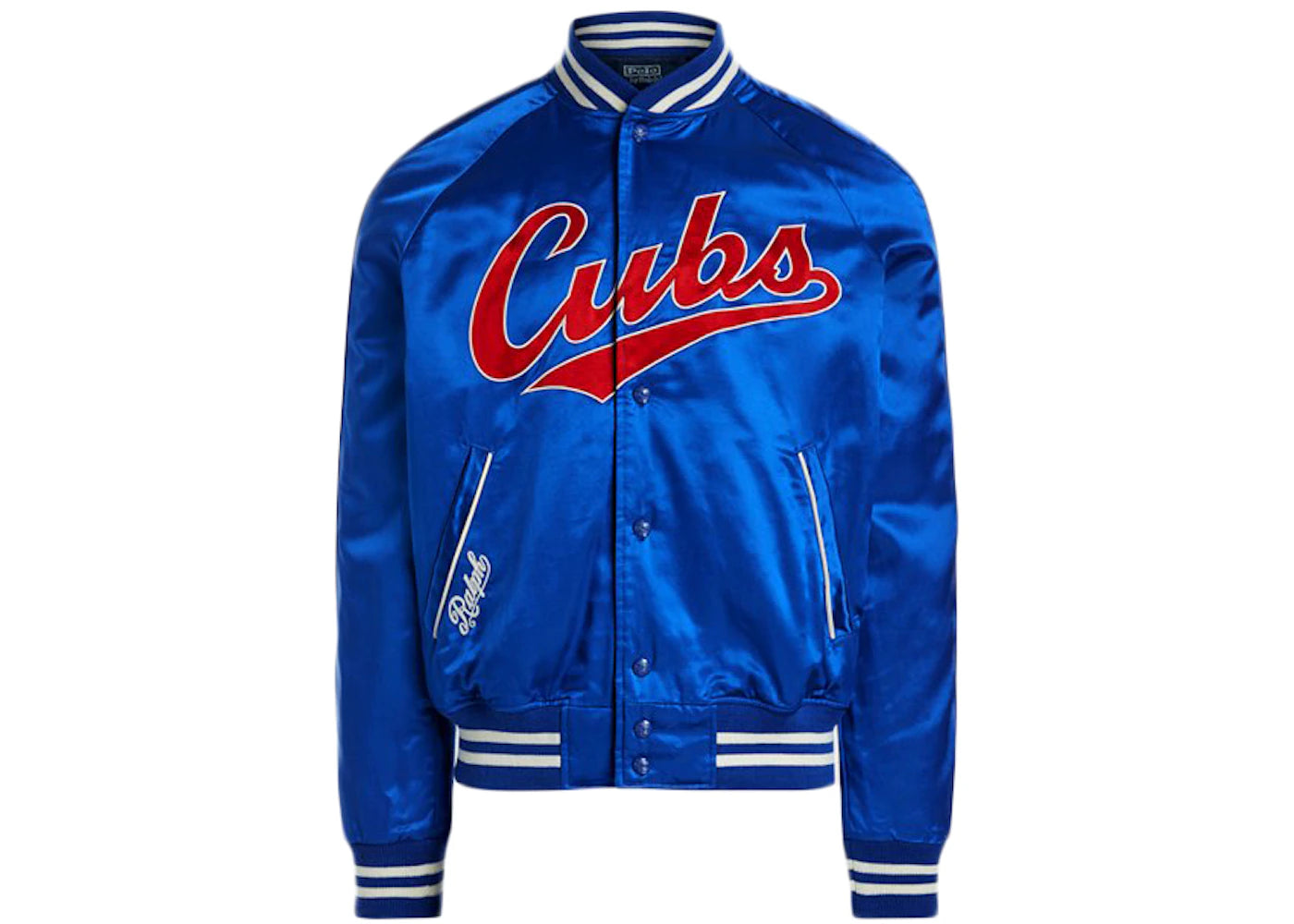 Polo Ralph Lauren Cubs Jacket (Mens) Rugby Royal/Ralph Red/White