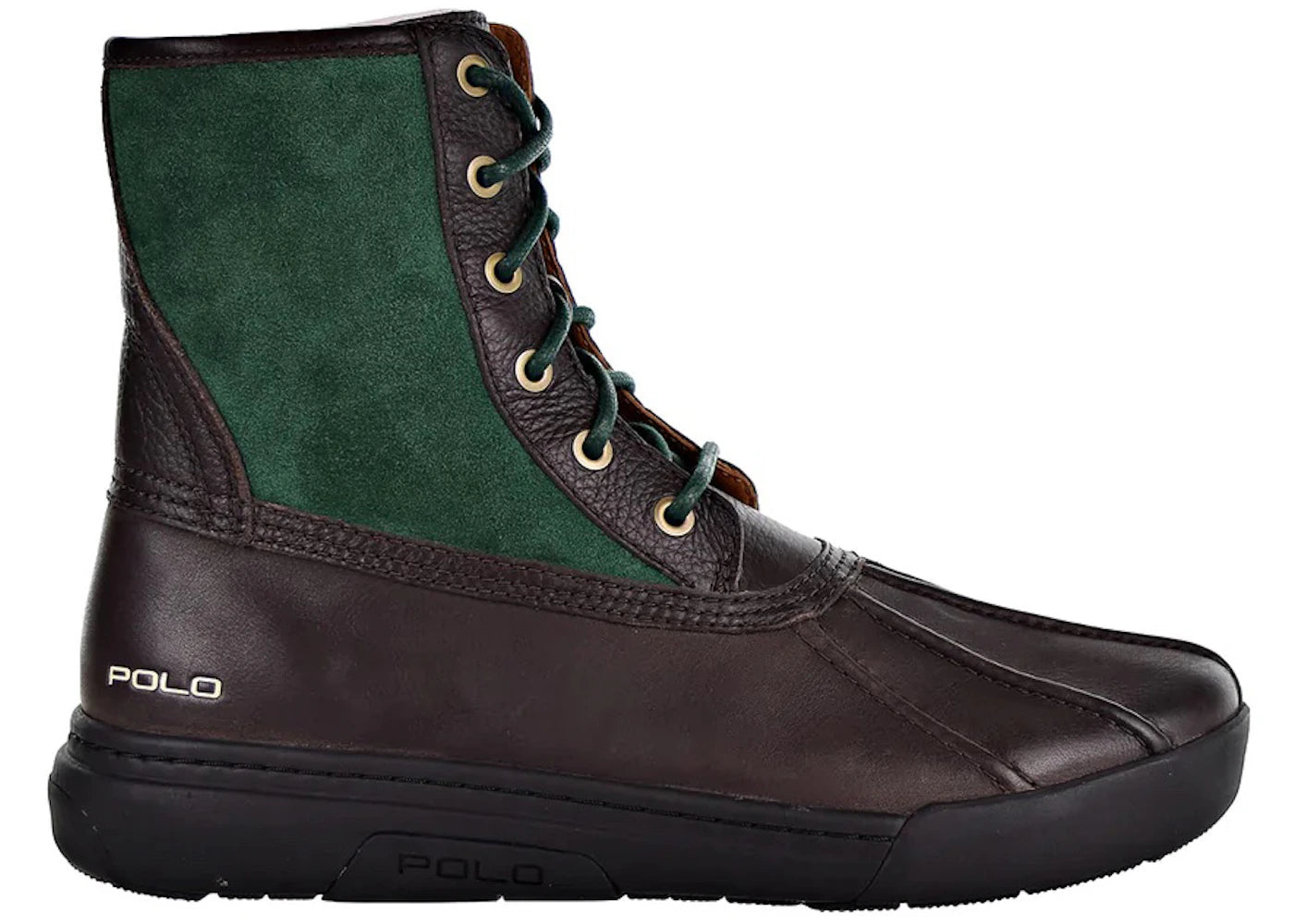 Polo Ralph Lauren Declan Boot Dark Brown Olive