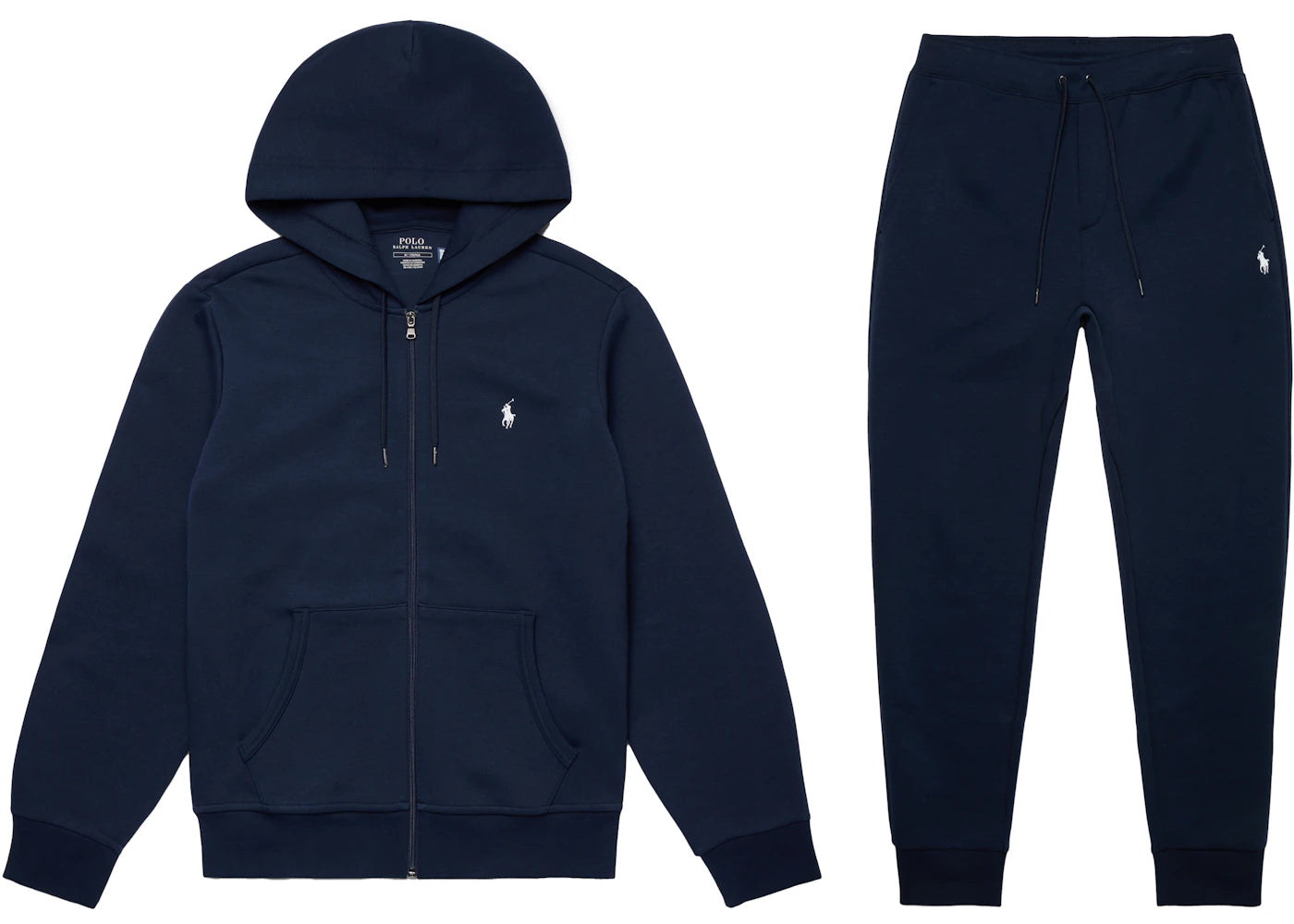 Polo Ralph Lauren Double-Knit Full-Zip Hoodie and Double-Knit Jogger Pant Set Aviator Navy