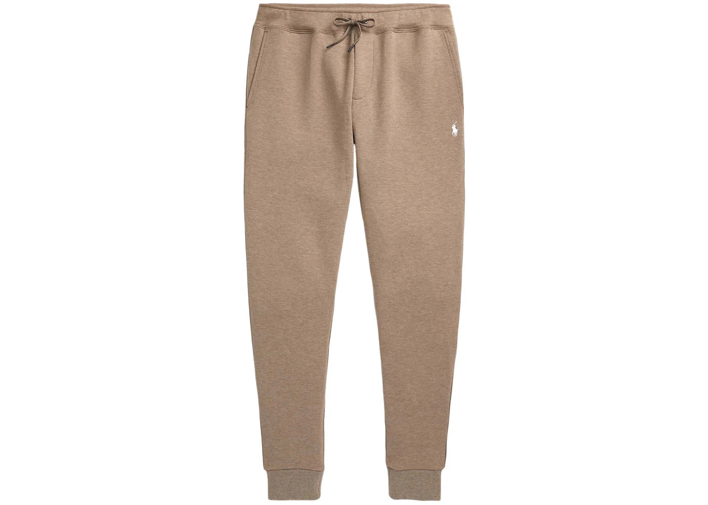 Polo Ralph Lauren Double-Knit Jogger Pants Dark Taupe Heather