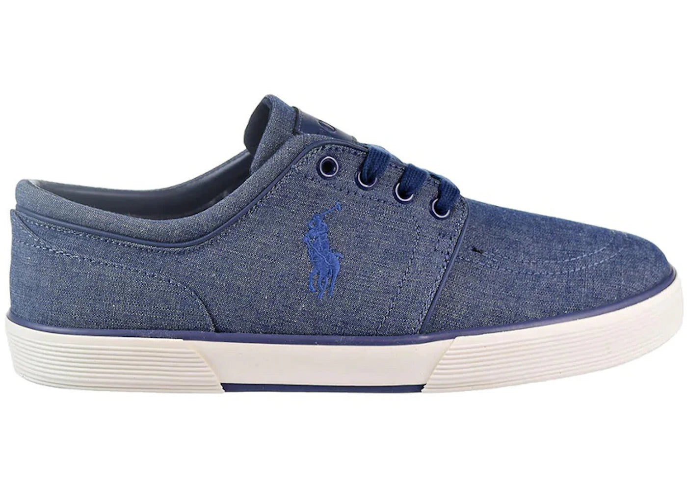 Polo Ralph Lauren Faxon Low Indigo Blue Chambray