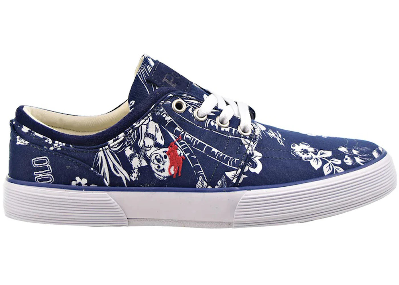 Polo Ralph Lauren Faxon Low Tropical Polo Bear Navy