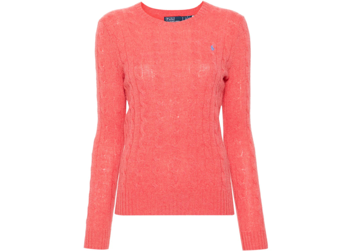 Polo Ralph Lauren Julianna Long Sleeve Pullover Rosette Heather