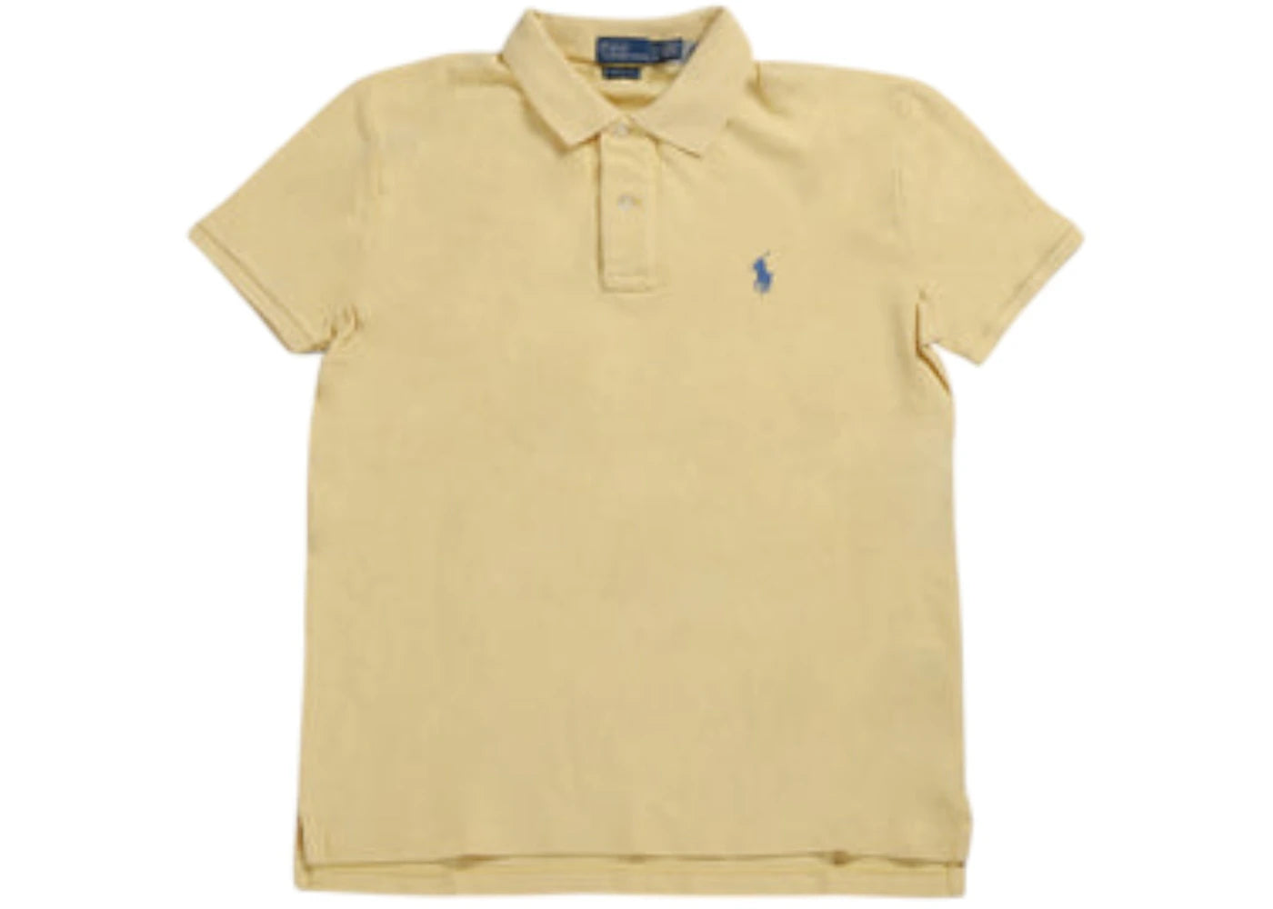 Polo Ralph Lauren Knit Collar Polo Shirt Wicket Yellow