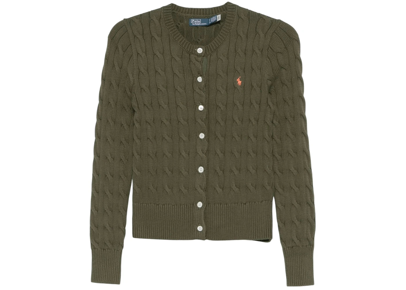 Polo Ralph Lauren Long Sleeve Cardigan Green