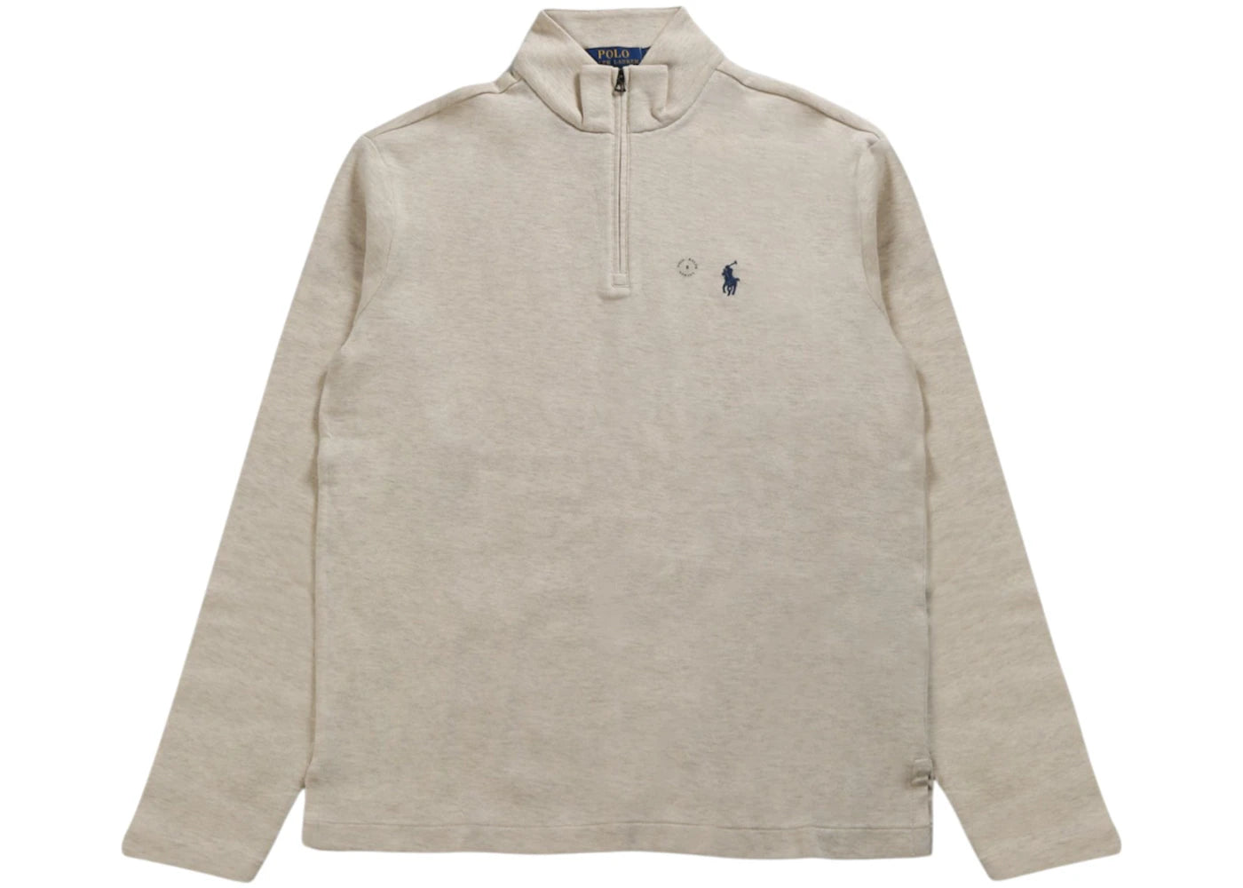 Polo Ralph Lauren Long-Sleeve Jacquard/2 Zip Pullover Chalk Heather
