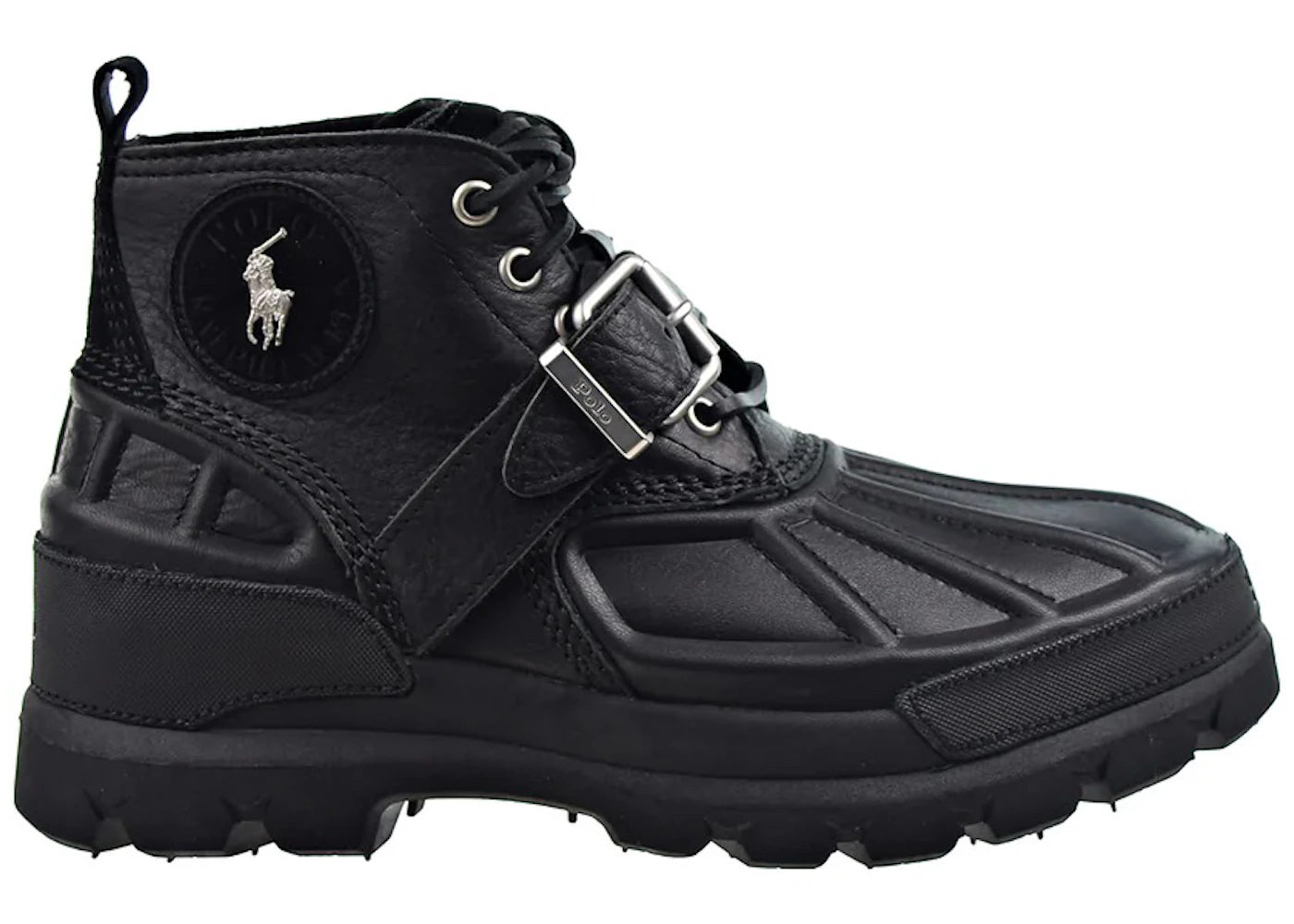 Polo Ralph Lauren Oslo Low Boot Black Silver