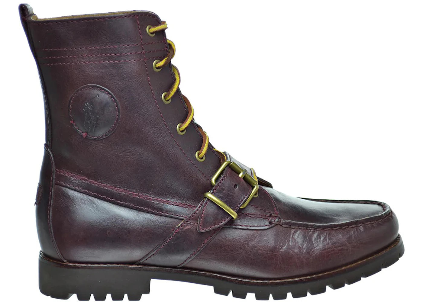 Polo Ralph Lauren Ranger Smooth Oil Leather Boot Oxblood