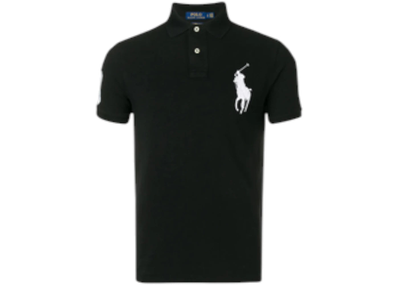 Polo Ralph Lauren Short-Sleeve Big Pony Mesh Polo Shirt Black