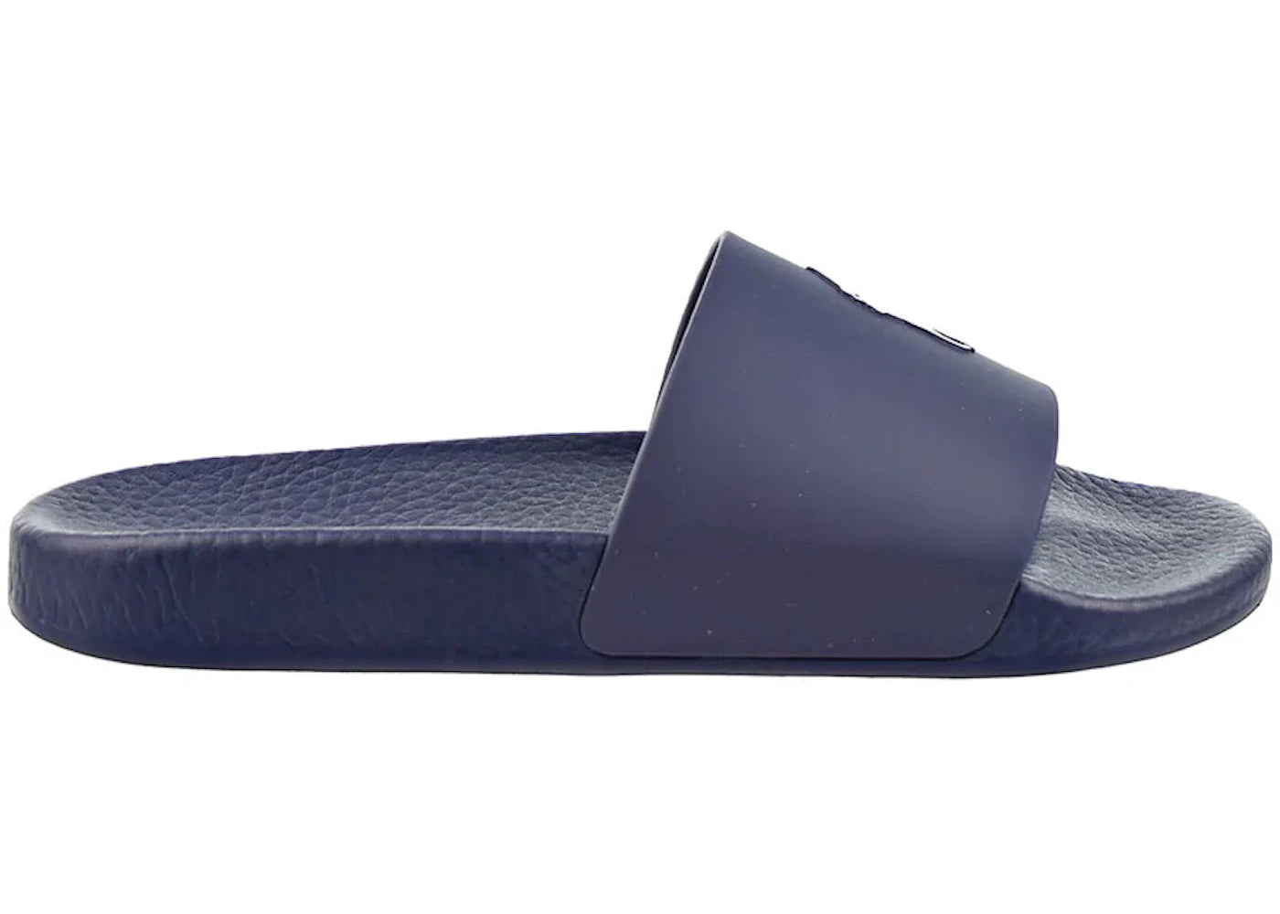 Polo Ralph Lauren Signature Pony Slide Navy White