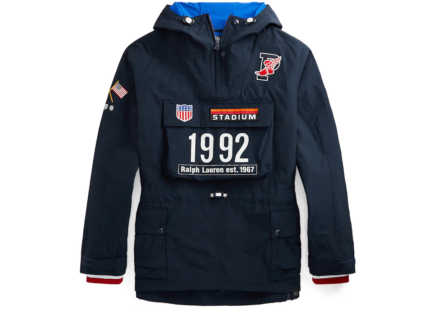 Polo Ralph Lauren Tokyo Stadium Anorak Navy