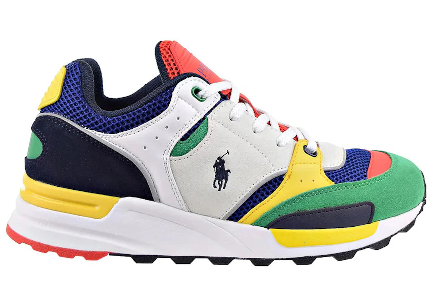 Polo Ralph Lauren Trackster 200 White Multi